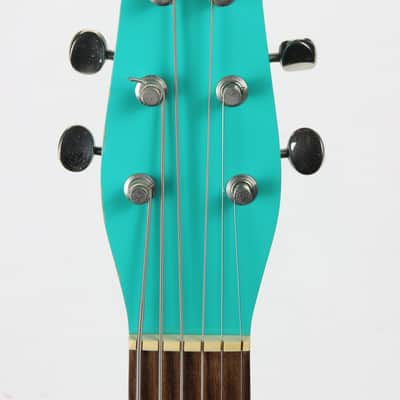 1995 Jerry Jones Neptune Longhorn Baritone Bass VI 6-String Guitar - SEA FOAM GREEN! image 9