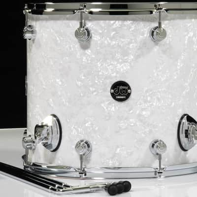 DW Performance Series 14X16 Floor Tom - White marine image 4