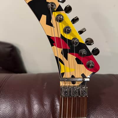 ESP LTD GL-200K George Lynch Signature Black with Kamikaze Graphic image 5