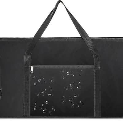 61-Note Keyboard Gig Bag, Soft Piano Case Padded with 6mm Cotton, Piano Case with Handles and Large Pocket - 39'' x 16" x 6'' image 2
