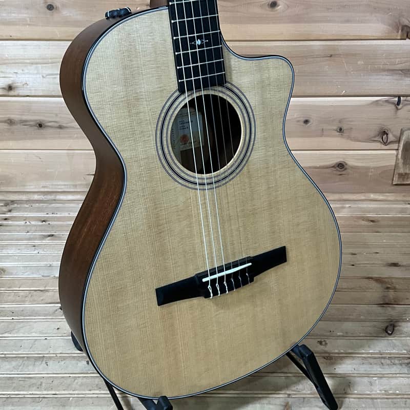 Taylor 312ce-N Acoustic Guitar - Natural image 1