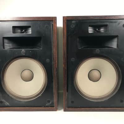 Klipsch Heresy HBR Vintage Classic Speakers w/ Original Stands image 4