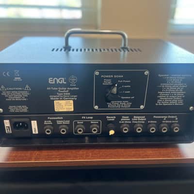 Engl Ironball Type E606 2-Channel 20-Watt Lunchbox Guitar Amp Head 2010s - Black Bild 2