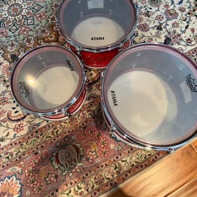 Tama Star Bubinga 7 Piece Kit. Solid Candy Red image 12