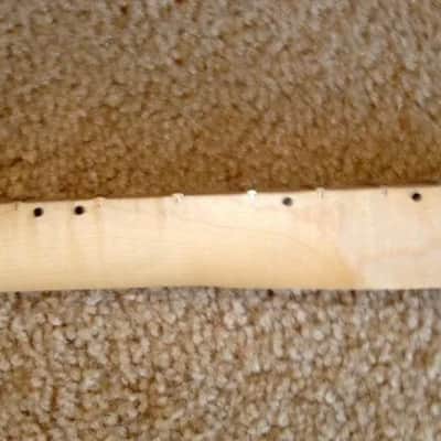 Musikraft 5A Flamed Quartersawn Vintage Style Strat Neck 2024 - Fast Thin Lacquer image 10