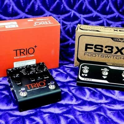 Digitech TRIO+とFS3Xのセット！ Amazon.com: DigiTech Trio+ Band Creator + Looper w/ FS3X