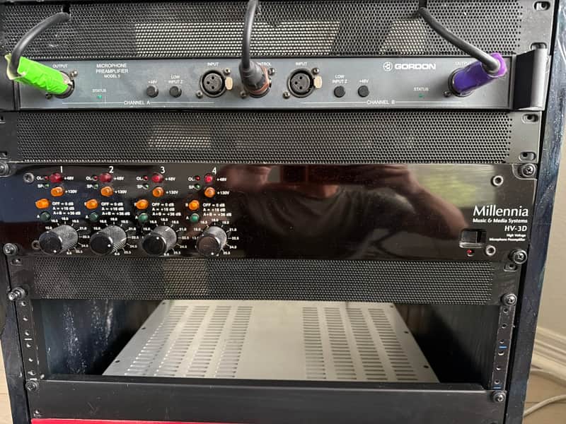 Millennia Media HV-3D 4-Channel Mic Preamp 2010s - Black image 1