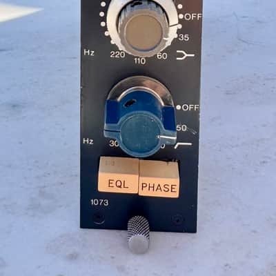 Neve 1073 Mic / Line Input Module with 3-Band EQ 1970s - RAF Blue Grey image 6