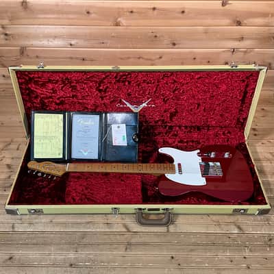 Fender Custom Shop 1953 Telecaster Lush Closet Classic Electric Guitar - Candy Apple Red image 7