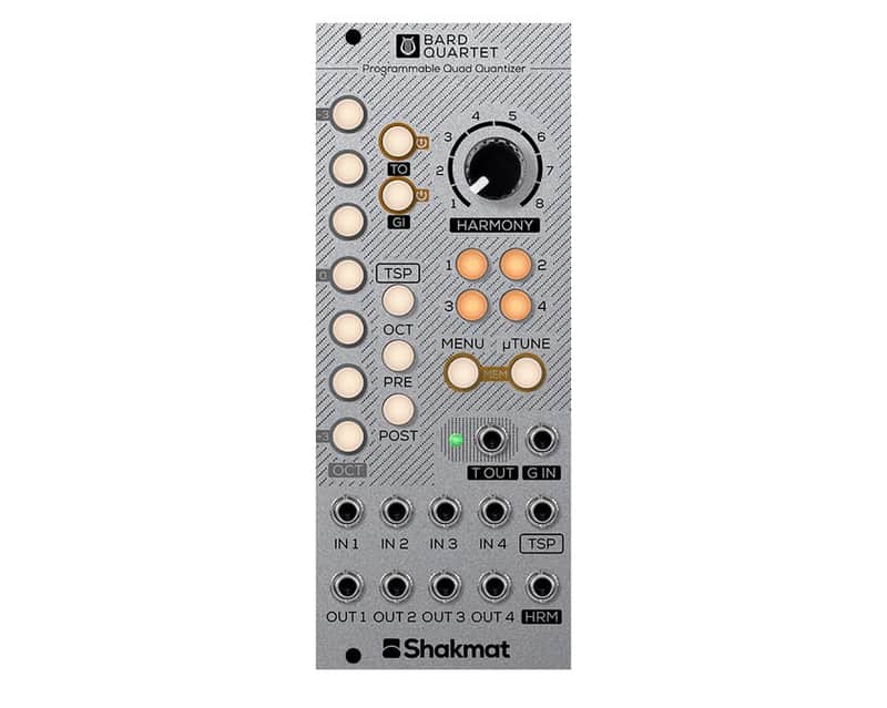 Shakmat Bard Quartet Programmable Quad Quantizer image 1