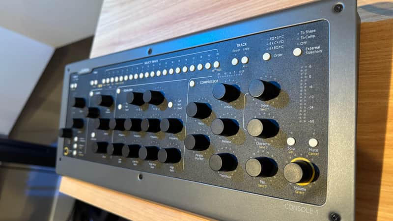 Softube Console 1 MKII Hardware/Software Mixer 2010s - Black/Grey