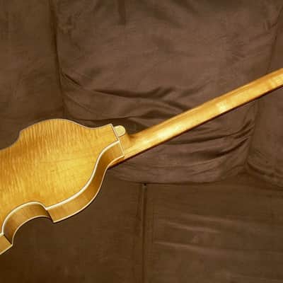 vintage 1961 Hofner 500/1 bass very rare Cavern-style original natural Blonde image 8