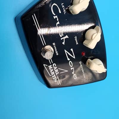 Rare Carl Martin Crush Zone Distortion Guitar Effect Pedal Bass Overdrive Gain image 6