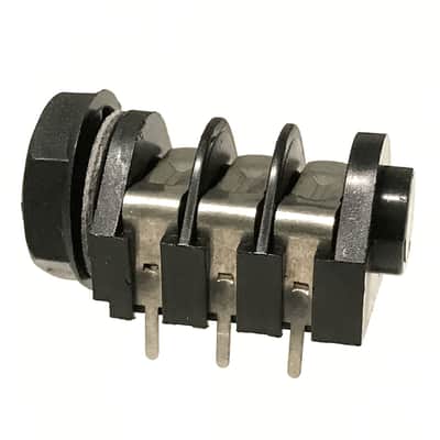 Immagine Cliff Input Jack Stereo PC Mount w/Plastic Nut for Marshall, Roland, Crate, etc. - 2