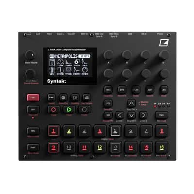 Elektron Syntakt 12 Track Drum Computer & Synthesizer | Reverb