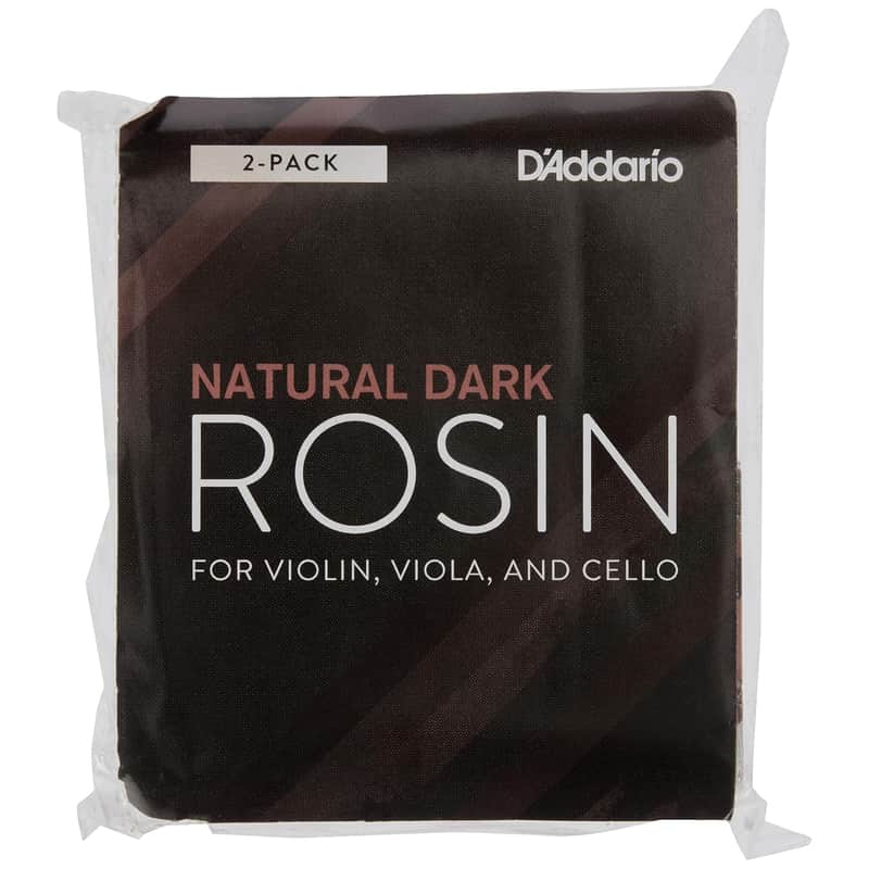 Violin Rosin - Cello Rosin - Natural Rosin Violin, Dark, Two Pack image 1