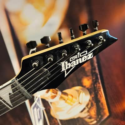 Ibanez GRG121DX-BKF GIO Series E-Guitar - Black Flat image 6