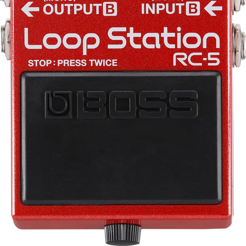 Photos - Effects Pedal BOSS   RC-5 Red  2020
