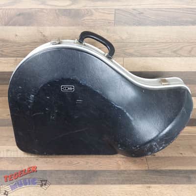 FOR PARTS OR REPAIR-CONN French Horn w/case image 5