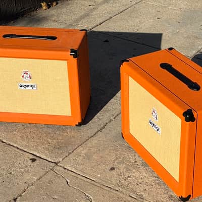 *PAIR* PPC112 60-Watt 1x12" Guitar Cabinets - Orange image 2