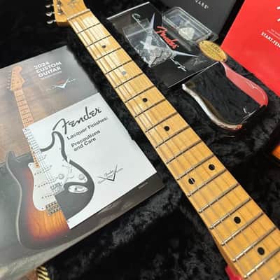2025 Fender Custom Shop ‘54 Telecaster TCP Time Capsule - Faded Aged Fiesta Red image 18