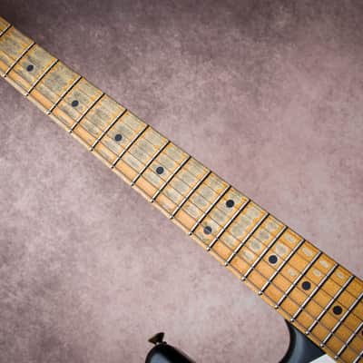 FENDER USA CS Mastertbuilt 56' Reissue Active Stratocaster Relic * Todd Krause "Faded British Racing Green" (2022) image 12