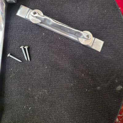 Bigsby B6 Vibrato Tailpiece w Original Floating Bridge 1960s 1970s image 3