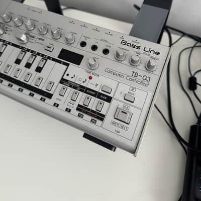 Roland TB-03 Boutique Series Synthesizer Module Bass Line Synthesizer 2016 - Present - Silver image 4