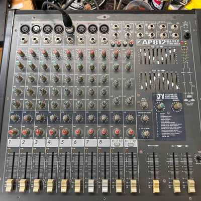 Yorkville AP812 800 Watt Powered Mixer w/Road Case - 2 Bad Channels image 2