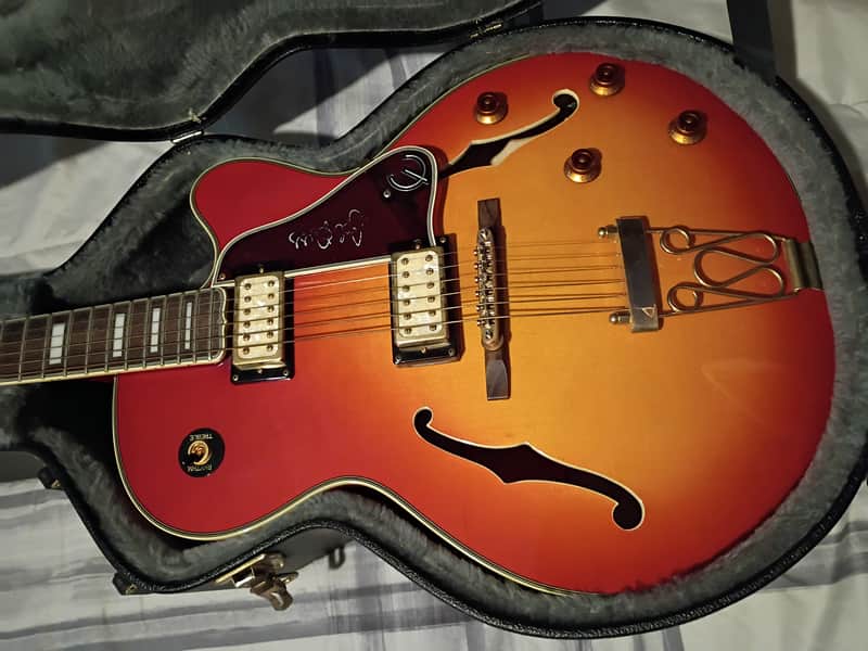 Epiphone Joe Pass Signature Emperor II 2001 Heritage Cherry Sunburst MIK Rare Finish image 1
