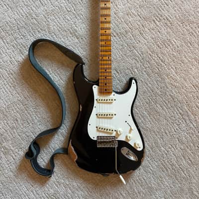 Fender Custom-Shop Stratocaster Heavy Relic (Black) 1959 (Reissue) - Relic image 2