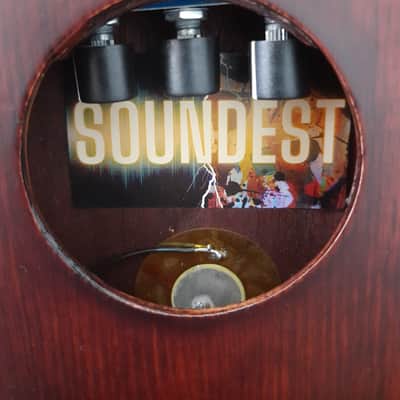 Handmade Wooden Stomp Box Foot Drum: Deep Bass Kick, Heel-Toe Dual Zone, Quad Piezo, Passive EQ, No Battery image 4