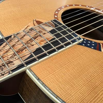 Taylor Liberty Tree Master Built Custom Shop Presentation Grand Concert Acoustic Guitar image 13