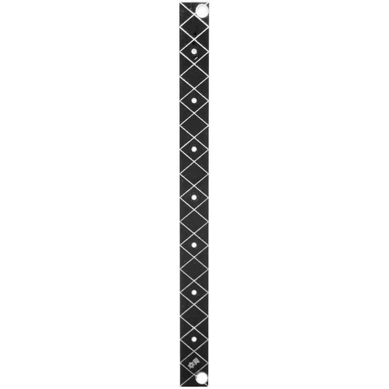Synthrotek DIY Blank Eurorack Panel: 3U 2HP image 1