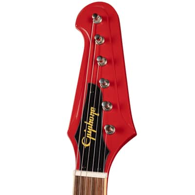 Epiphone 2024 “Inspired by Gibson Custom” 1963 Firebird V Ember Red w/OHSC (448) USED image 4