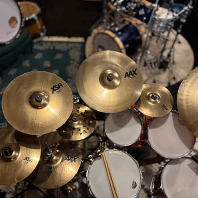 10pc Sabian AAX & XSR Cymbal Pack - Brillant image 2