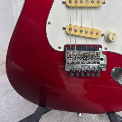 Fender Contemporary Series Made in Japan SSS Stratocaster 1985 - 1987 - Red image 5