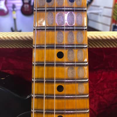 Fender Custom Shop #119 Limited Edition 1950 Double Esquire® - Heavy Relic® with Case, Aged Black image 14