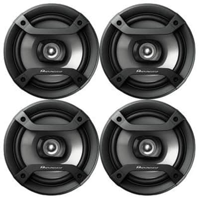 4x Pioneer TS-F1634R 6.5" 200 Watts 2-Way Car Audio Amplifier 6-1/2" Speakers image 1