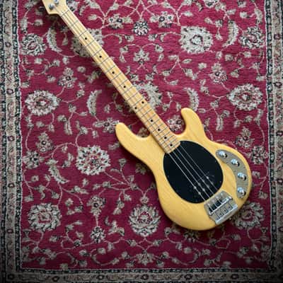 1992 Ernie Ball Music Man StingRay with Maple Fretboard and original Tolex case image 2