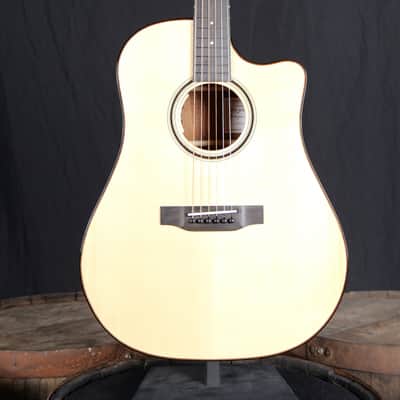 Bedell Limited Edition Dreadnought Cutaway Adirondack Spruce / Figured Koa - Natural image 2