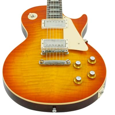 Gibson Custom Shop Murphy Lab '60 Les Paul Standard Reissue Ultra Light Aged 2022 - Orange Lemon Fade image 7