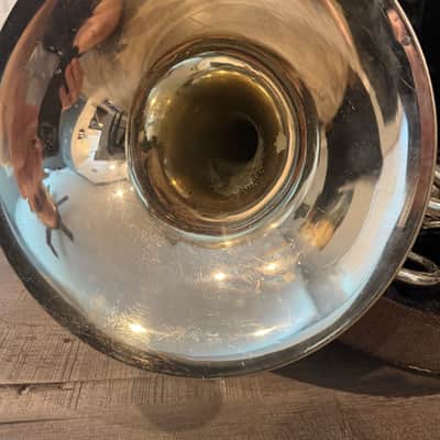 Holton H177 Farkas Professional Model Double French Horn 1975 - Clear-Lacquered Nickel-Silver image 3