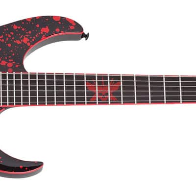 Schecter Sullivan King Banshee-6 FR-S - Obsidian Blood (2484) image 2
