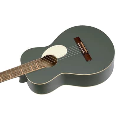 Ortega Gaucho Series Nylon String Parlor Guitar w/ Bag image 8
