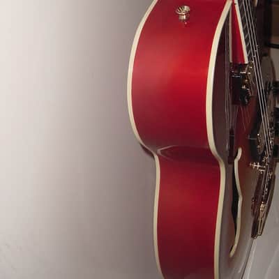 Glen Burton GE775-CBS Hollow Body Chicago Maple Neck 6-String Electric Guitar w/Gig Bag, Strap & Picks image 5