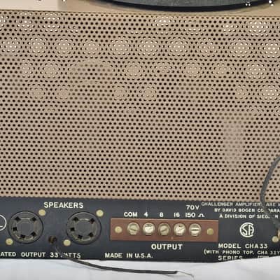 Bogen CHA-33Y 1959 image 10