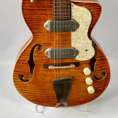 Retrograde Guitars Cambridge Hollow Body 2021 Honey Amber Varnish NEW (Authorized Dealer) image 4