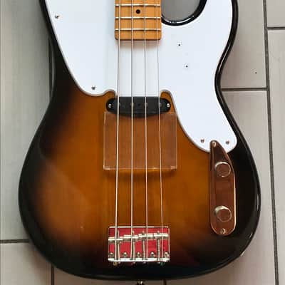 FINGER RAMP U Bass Squier Classic Vibe Precision P51 with radius in resin 2021 Black option clear image 2