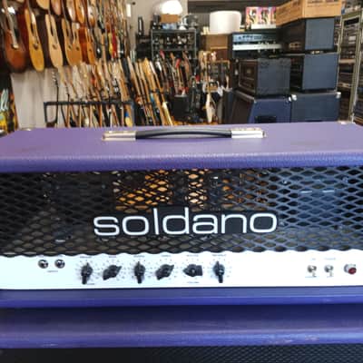 Soldano Hot Rod 50- Purple # 50-0046(Demo) early! Head Only! image 2